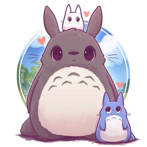 Naomilord Throwback To This Lil Totoro I Drew Earlier This Year
