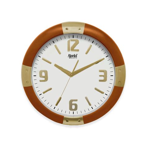 2787 Copper Designer Sweep Second Clock Orpat