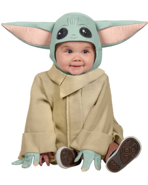 Star Wars Mandalorian The Child Grogu Baby Yoda Costume In Good