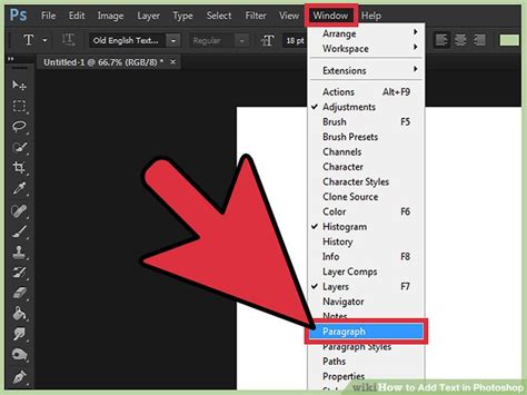 How To Add Text In Photoshop 9 Steps With Pictures Wikihow