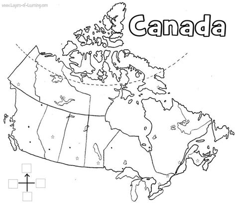 Canada Printable Map Canada Map Printable Maps Homeschool Social