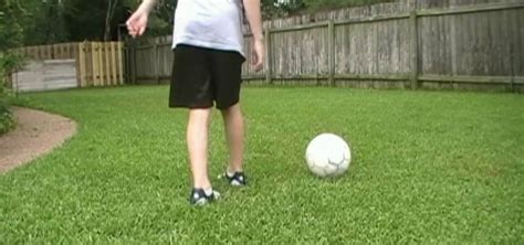 How To Curve A Soccer Ball With The Inside Of Your Foot Soccer