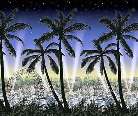 Miami Lights Wall Mural The Mural Store