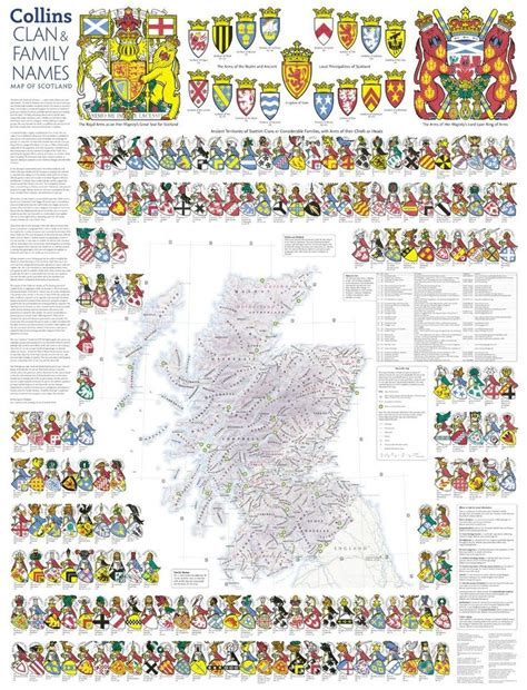 Map Scottish Clans And Families I Wish I Could See A Bigger Version Of
