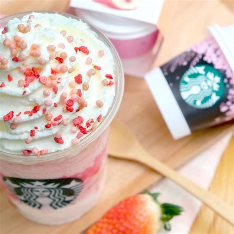Starbucks Brings New Strawberry Honey Blossom Créme Frappuccino To The