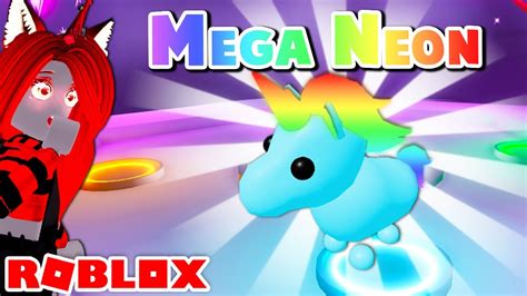 Mega Neon Diamond Unicorn In Adopt Me Roblox Youtube