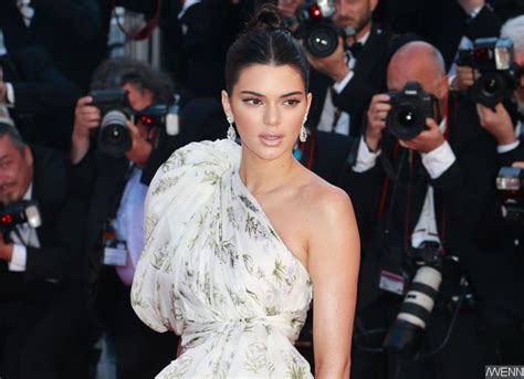 Kendall Jenner Flashes Nipples As She Goes Braless In See Through Jumper