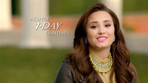 Acuvue 1 Day Contest Tv Commercial Ft Demi Lovato Shay Mitchell Dwight Howard Ispottv