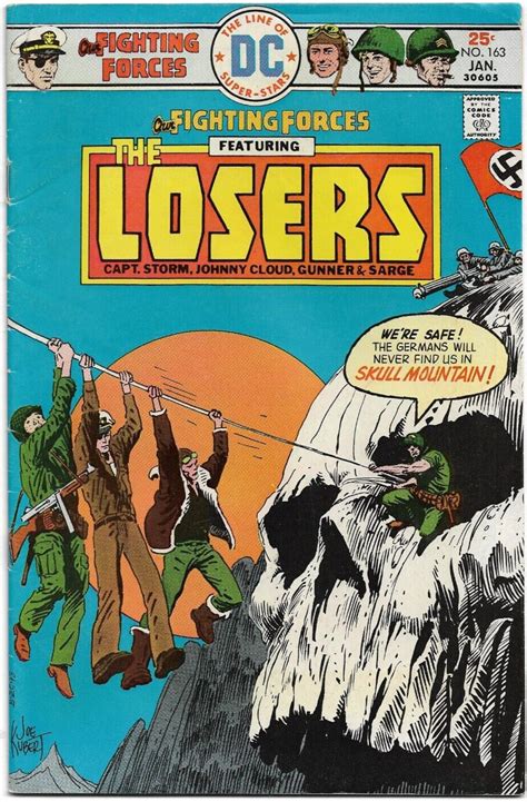 Our Fighting Forces163 Fnvf 1976 The Losers Dc Bronze Age Comics