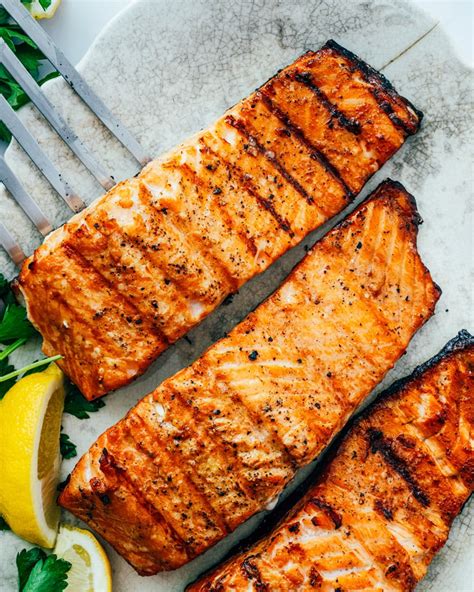 Grilled Salmon Perfectly Seasoned A Couple Cooks