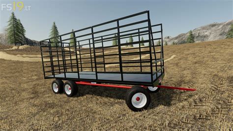 Miro Square Bale Trailer V FS Mods Farming Simulator Mods