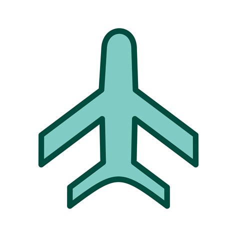Airplane Icon Design 486560 Vector Art At Vecteezy