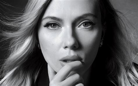 Download Wallpapers Scarlett Johansson American Actress Portrait