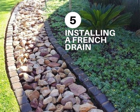 5 Tips For Installing A French Drain The Architects Diary French