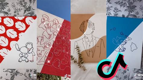 15tik Tok Cavnas Embroidery Compilation مقاطع تيك توك مشهورة للتطريز