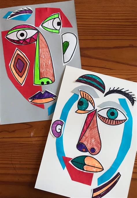 Printables Art Activities For Kids Art For Kids Picasso Portraits