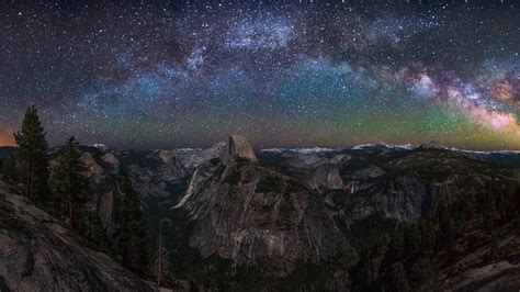 Yosemite Night Sky Bing Wallpaper Download