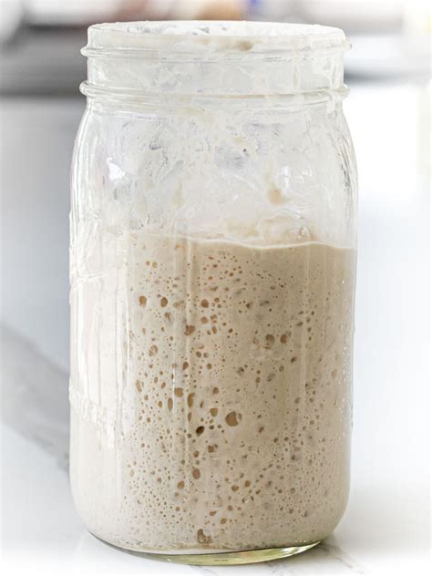 Sourdough Starter 2 Ways Traditional And No Discard Method Recipe In 2020 Sourdough