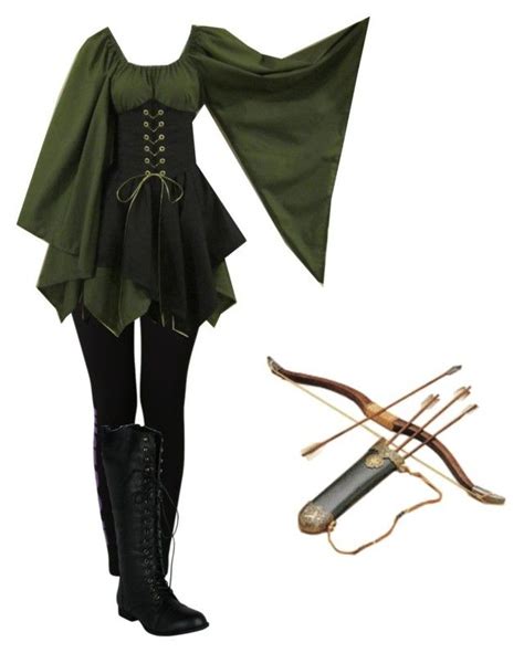 Elven Archer By Christiancountrygirl1991 Liked On Polyvore Featuring