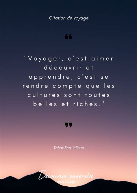 Citation de voyage, top 50 des plus inspirantes ! Decouvrir Ensemble