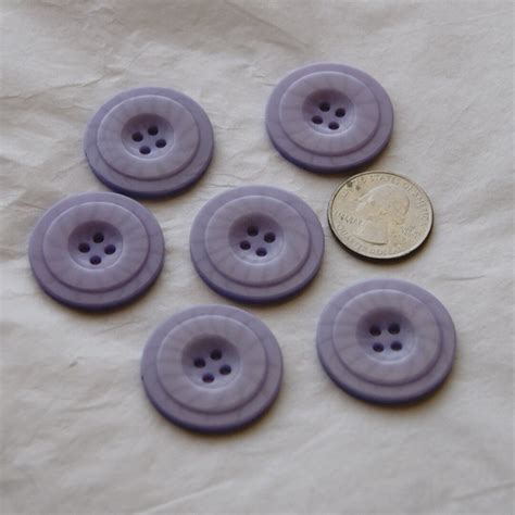 6 Lavender Buttons 1 14 Burst Pattern Buttons Sewing Etsy