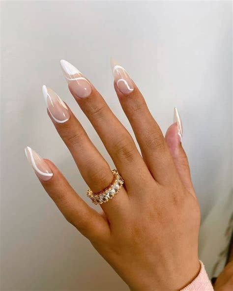 Summer Swirl Nails You Need To Try Prada Pearls Nails
