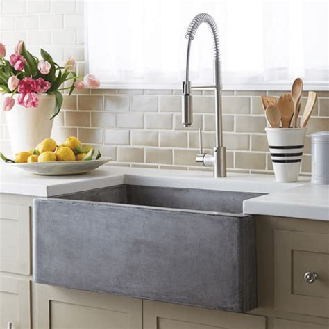 Farmhouse kitchen sink designs with drain board kitchen taps italian top mount stainless steel oem style surface gauge double. Farmhouse Sinks: Kitchen Inspiration - The Inspired Room