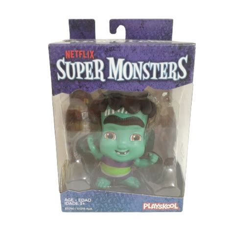 Boneco Frankie Mash Super Monsters Netflix 10cm Shopee Brasil