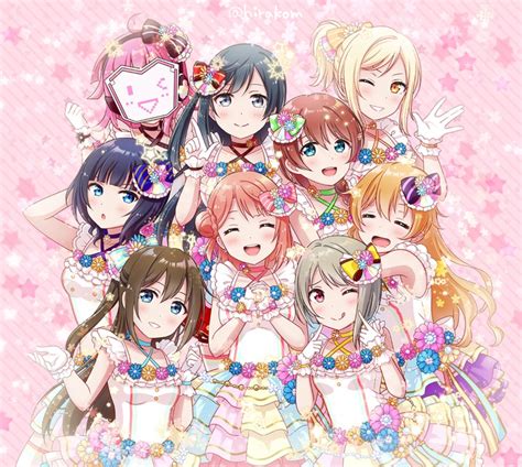 Yuuki Setsuna Uehara Ayumu Tennouji Rina Nakasu Kasumi Ousaka Shizuku And 4 More Love Live