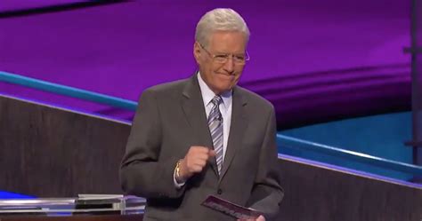 Alex Trebek Chokes Up At Jeopardy Contestants Final Answer Huffpost Life
