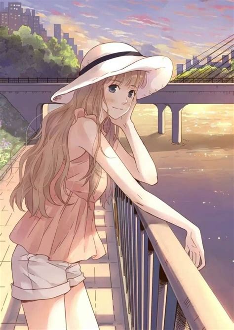 24 Cute Anime Girl Summer Wallpaper Sachi Wallpaper