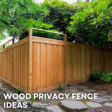 5 Wood Privacy Fence Ideas For Style And Seclusion 🌳🛠 Explore Designs