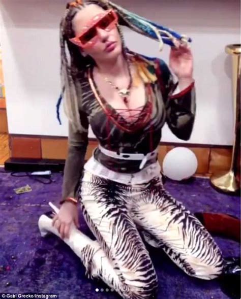Gabi Grecko Posts Video Of Herself Gyrating On Purple Floor To Song