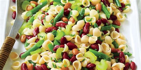 Three Bean Pasta Salad Recipe Southern Living Myrecipes