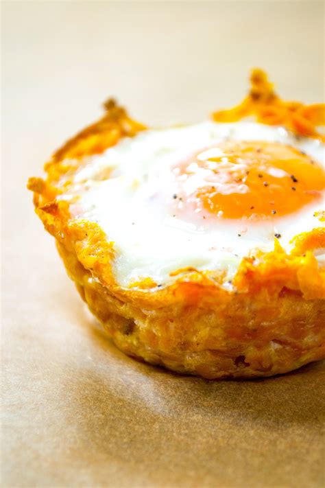 Shredded Sweet Potato Baked Egg Nests Recipe Cooked Breakfast