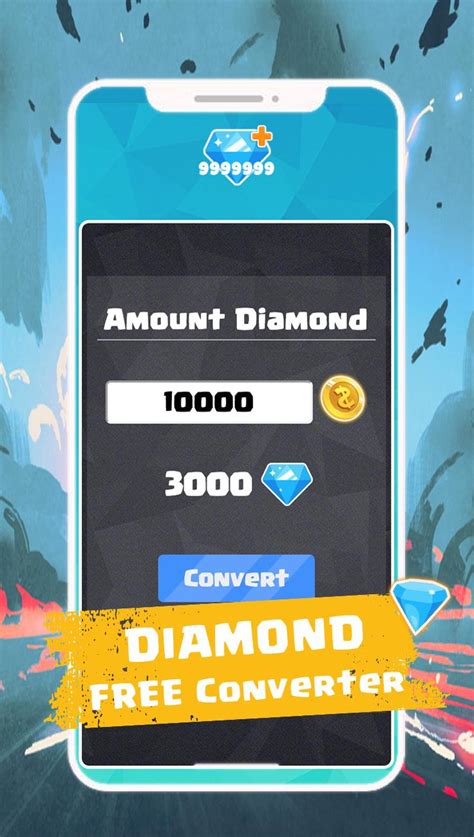 Free fire diamond is like a currency you can use to buy free fire big characters, emotes, dress, gun skins, pets & legendary outfit. Diamond For Free Fire Convert for Android - APK Download