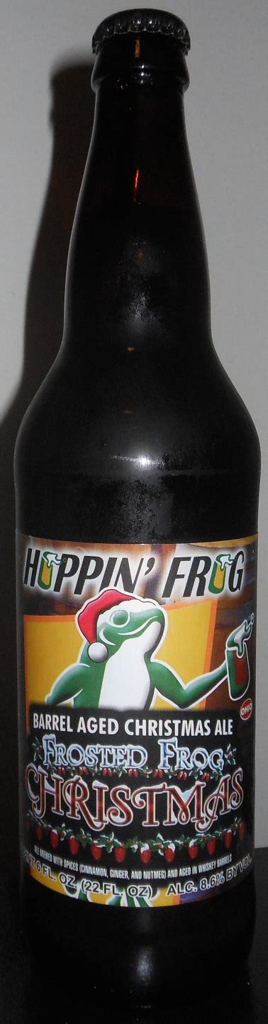 Horror Movies And Beer Hoppin Frog Barrel Aged Frosted Frog