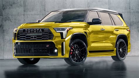 Virtual 600 Hp Toyota Sequoia Gr Sport Presented As “most Powerful” 3