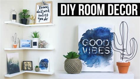 Diy Floating Shelves Room Decor Pinterest Inspired