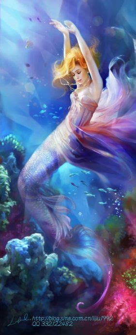 Lee1992新浪博客 Mermaid Art Fantasy Mermaid Fantasy Mermaids