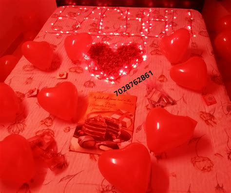 Whether they're the athletic type, a. Romantic Room Decoration For Surprise Birthday Party in ...