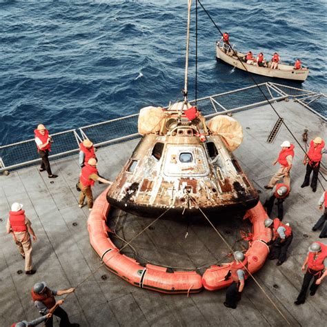 Apollo 11 Space Capsule Gets Restored For A National Tour Npr