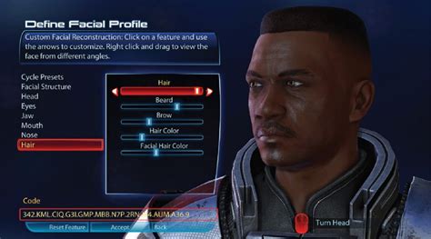 Guia Dos Códigos De Rosto De Mass Effect Como Importar Rostos