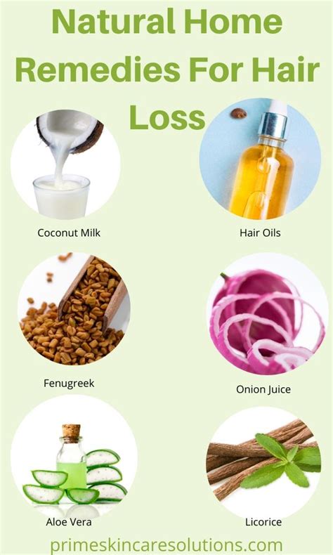 Natural Home Remedies For Hair Loss Home Remedies For Hair Hair Loss