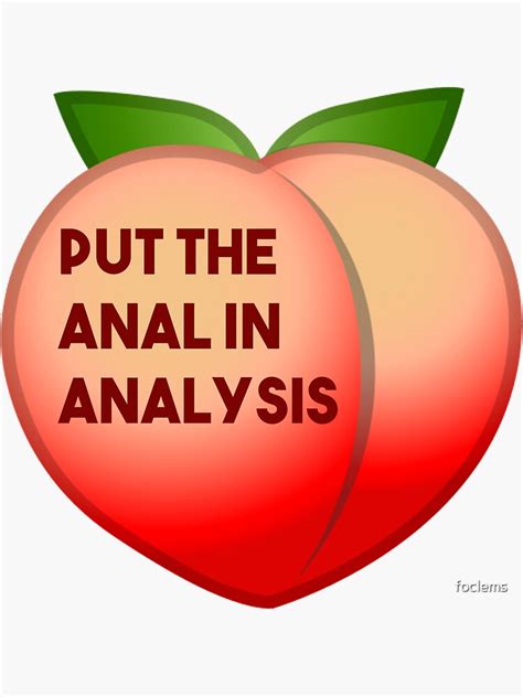anal text on emoji sticker for sale by foclems redbubble