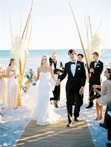 Mexico is the top spot for beach weddings in the world. Katie and Patton's Seaside Beach Wedding | Best Wedding Blog