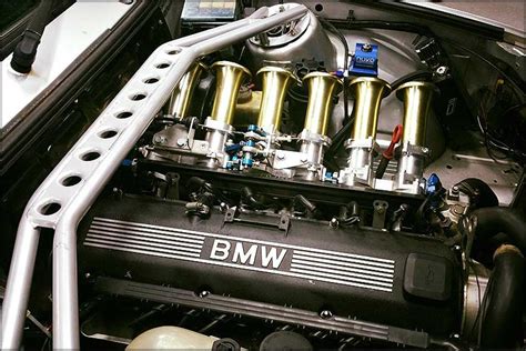 Bmw M54 Individual Throttle Body Kit Itb Intake With Carbon Plenum