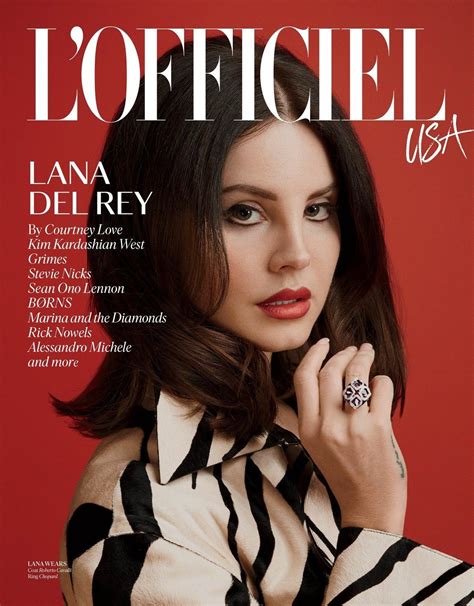 Lana Del Rey For Lofficiel Usa Magazine 2018 Ldr With Images