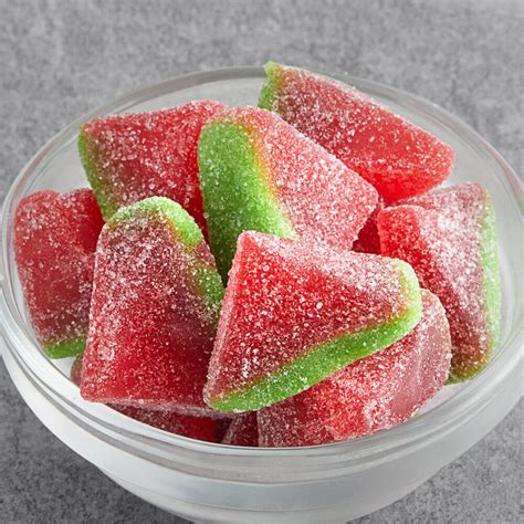 Kervan Sour Gummy Watermelon Slices 5 Lb