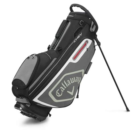 Callaway Golf 2020 Chev Stand Bag Black Charcoal White